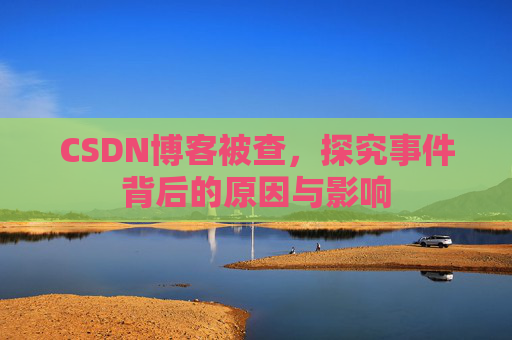CSDN博客被查，探究事件背后的原因与影响